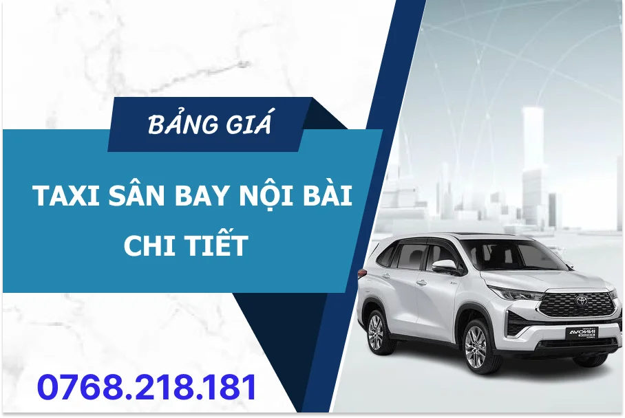 Taxi sân bay Nội Bài | Bảng giá