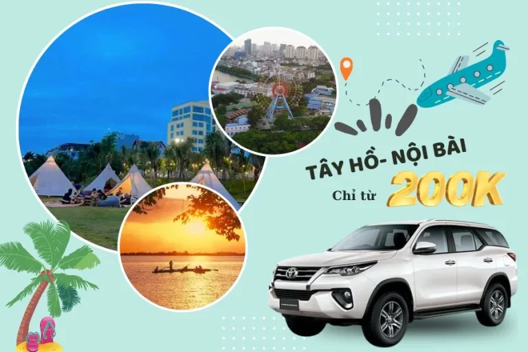 Taxi Tây Hồ đi sân bay Nội Bài