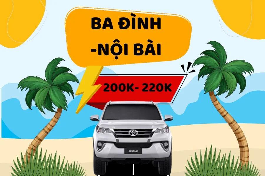 Taxi Ba Đình Đi sân bay Nội Bài