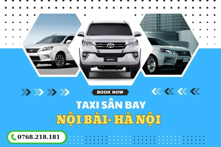 Taxi sân bay Nội Bài về Hà Nội