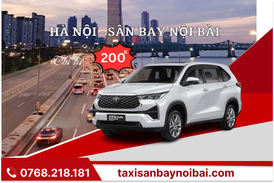 Taxi Hà Nội đi sân bay Nội Bài