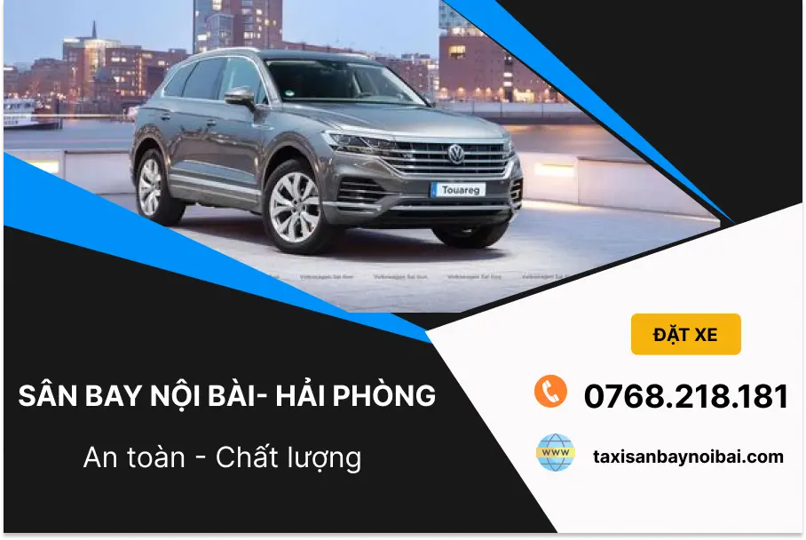 Taxi từ sân bay Nội Bài về Hải Phòng